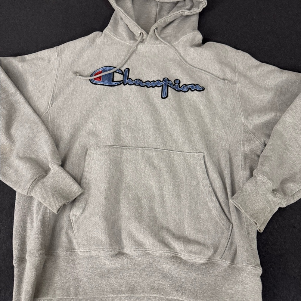 Champion Gray Hoodie for Men